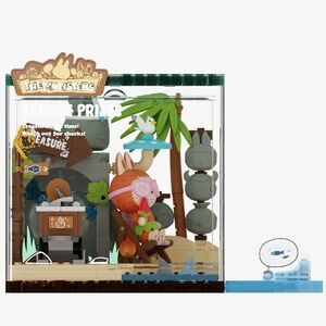 SEASIDE PRIZES - Pop Mart THE MONSTERS Labubu Forest Secret Base Pop Blocks Set